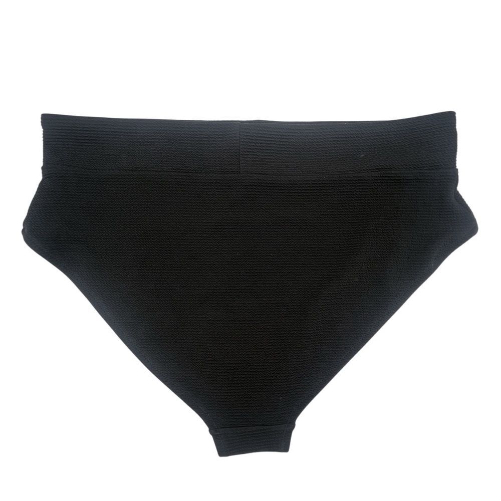 Old Navy Pucker Convertible One Strap Bandeau Bikini Two Piece Black Size XL/XXL - Picture 9 of 14